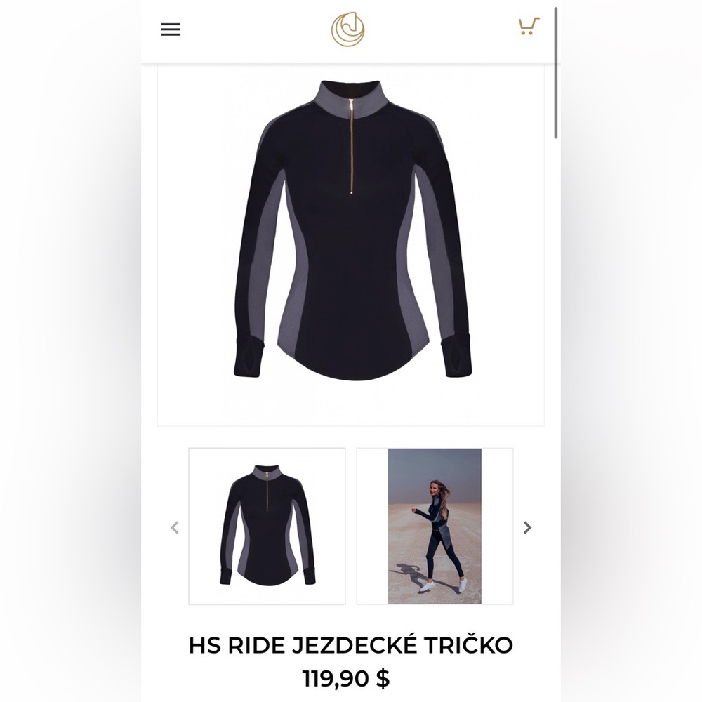 Equestrian set of shirt and pants limited edition breathable - Picture 8 of 15